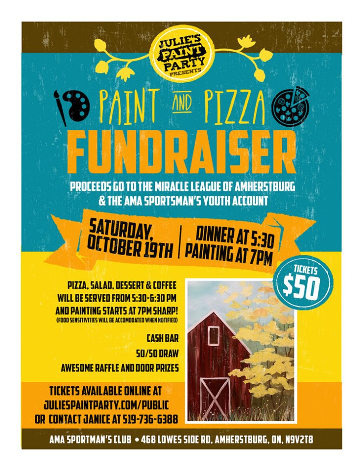 Paint Party Fundraiser Miracle League